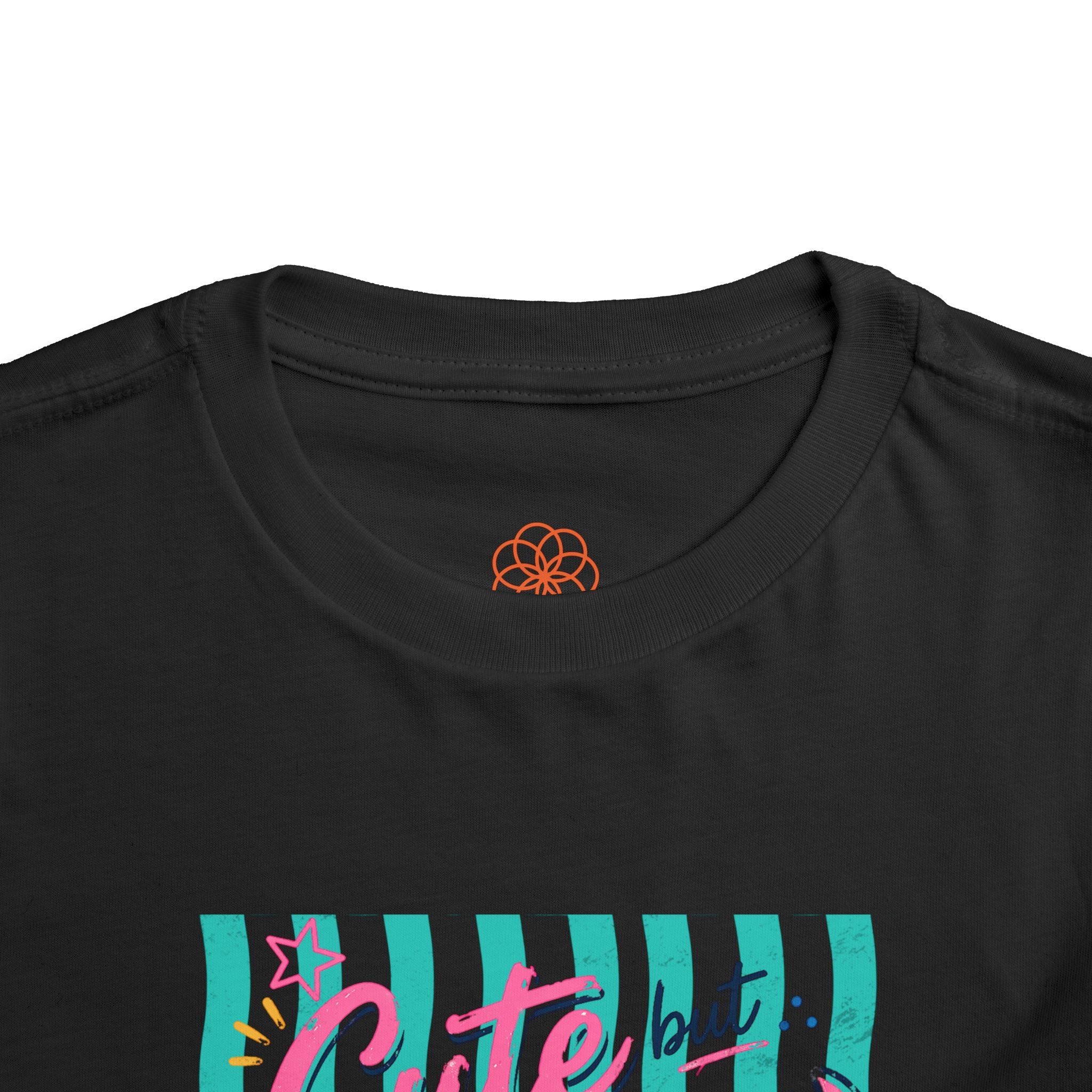 Cute but Crabby Toddler Tee - Pink Crab Beach Graphic Shirt