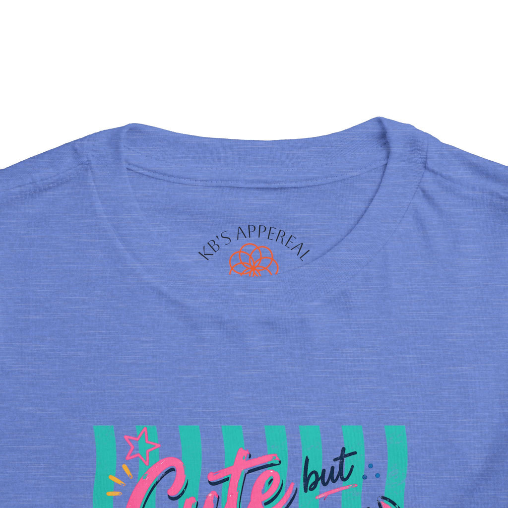 Cute but Crabby Toddler Tee - Pink Crab Beach Graphic Shirt