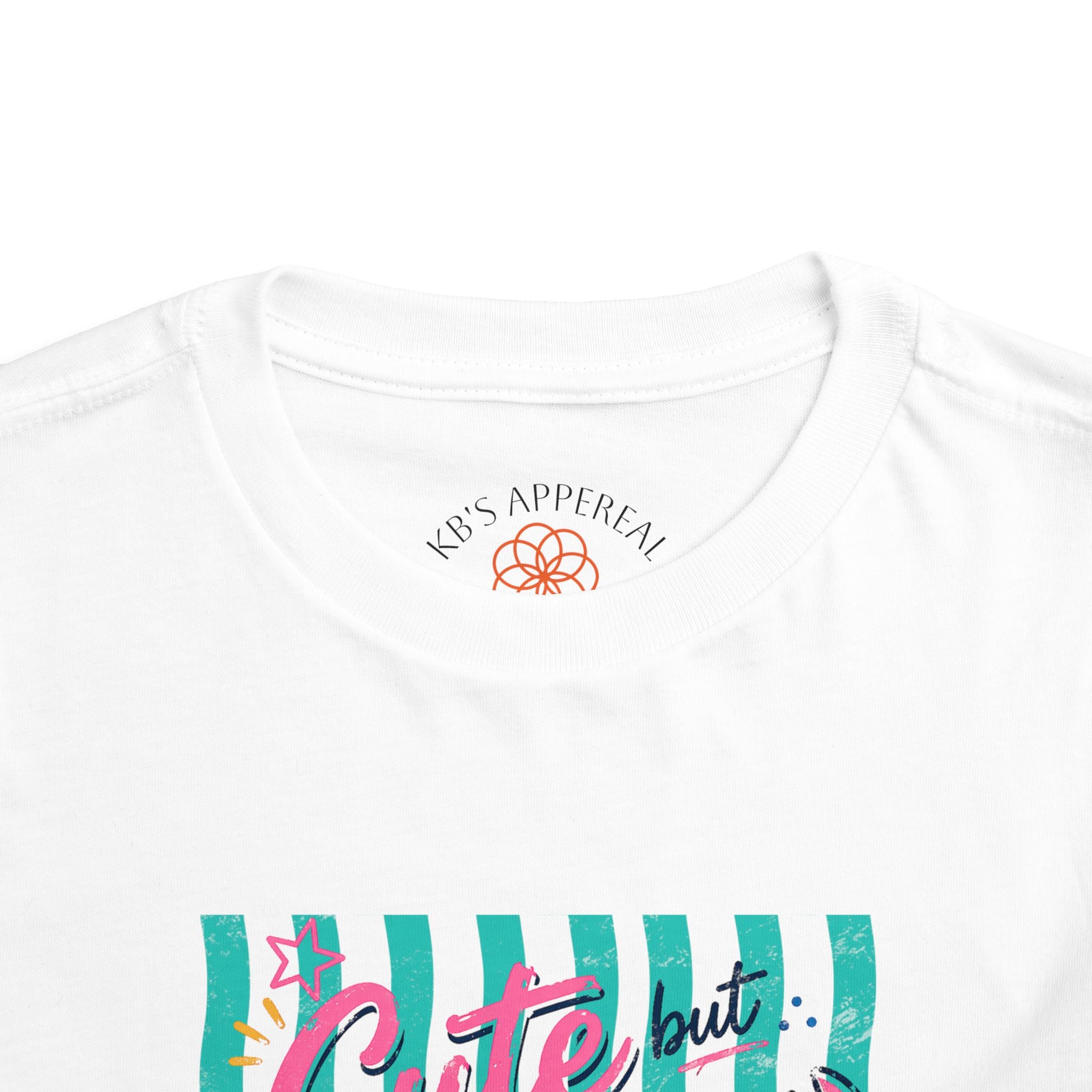 Cute but Crabby Toddler Tee - Pink Crab Beach Graphic Shirt