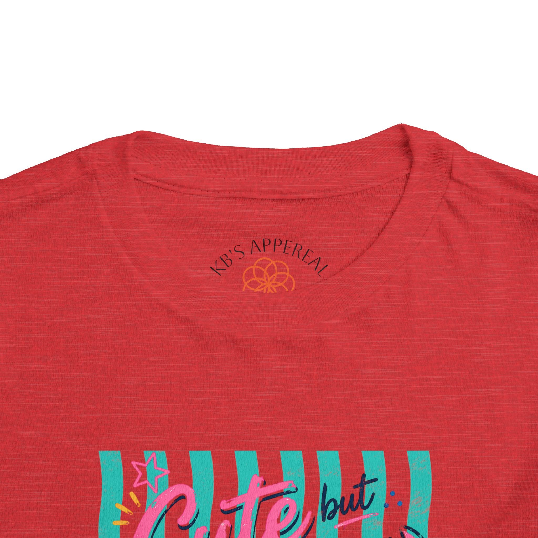 Cute but Crabby Toddler Tee - Pink Crab Beach Graphic Shirt