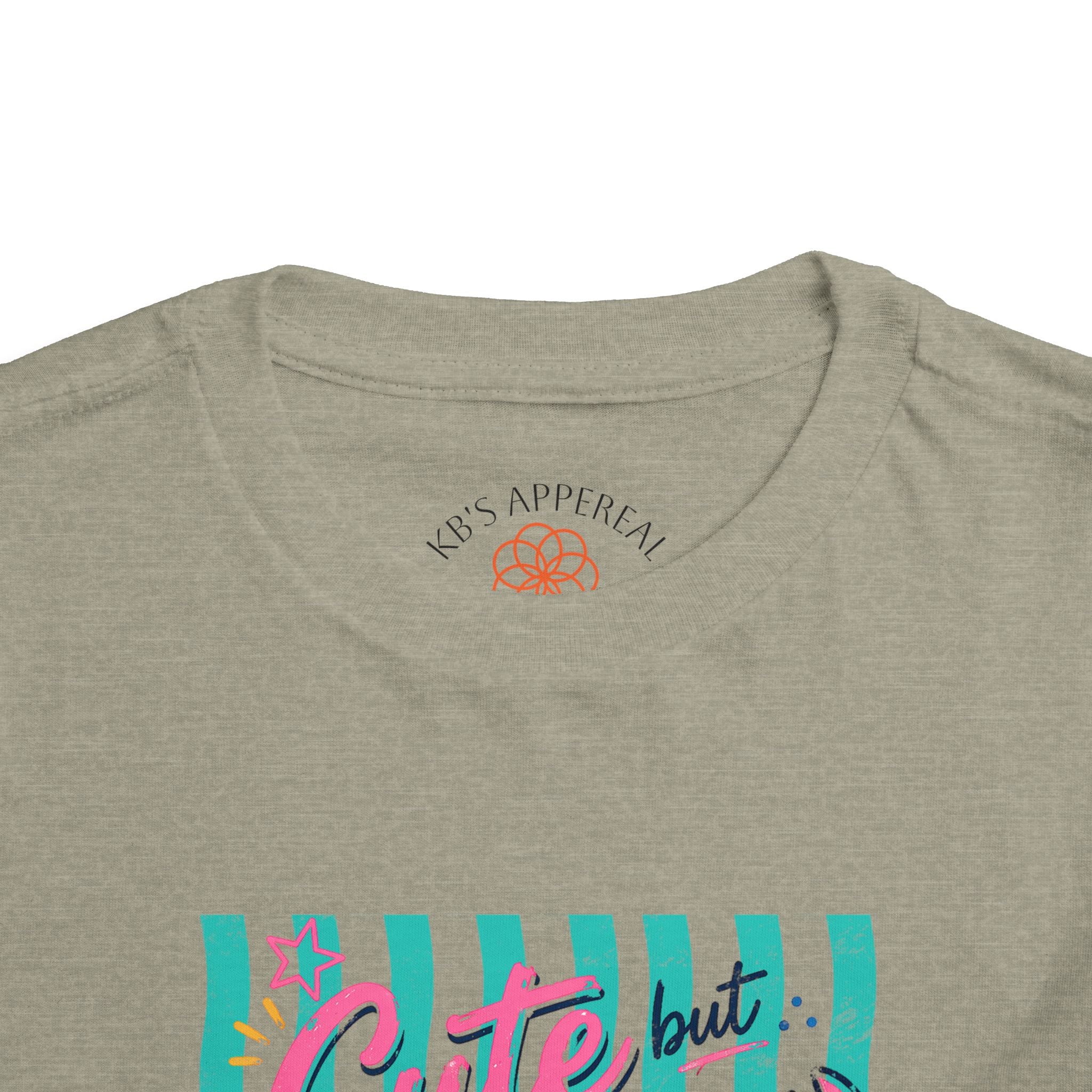 Cute but Crabby Toddler Tee - Pink Crab Beach Graphic Shirt