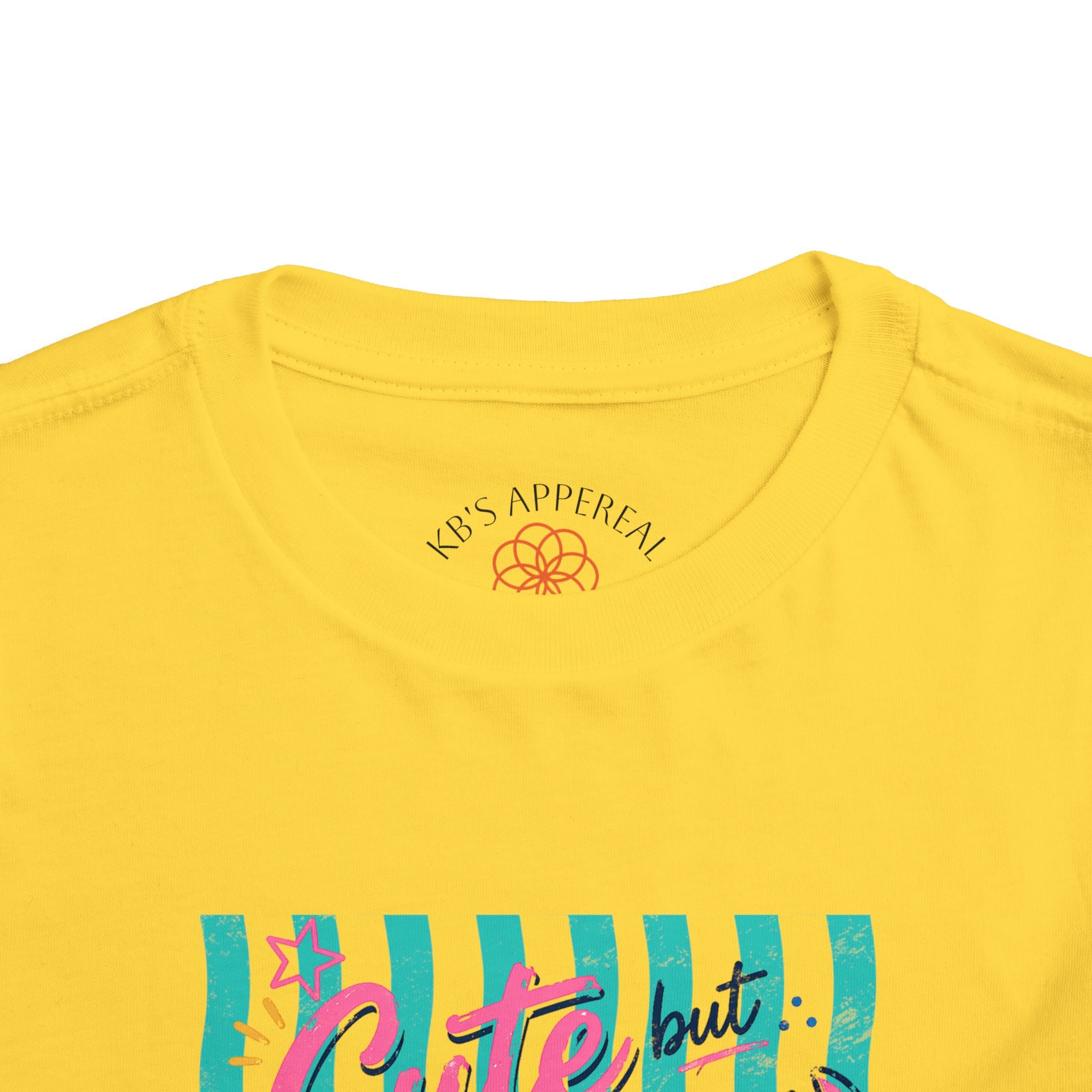 Cute but Crabby Toddler Tee - Pink Crab Beach Graphic Shirt