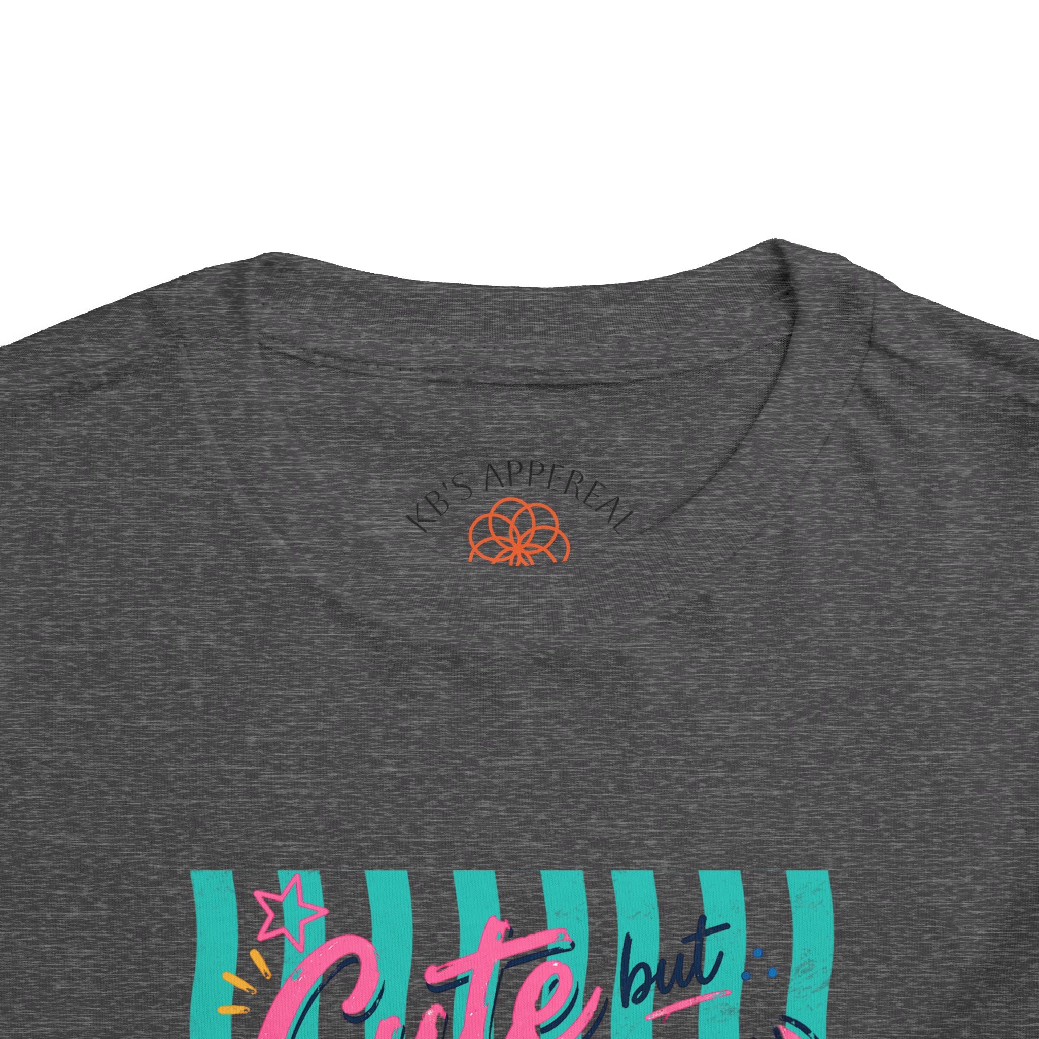 Cute but Crabby Toddler Tee - Pink Crab Beach Graphic Shirt