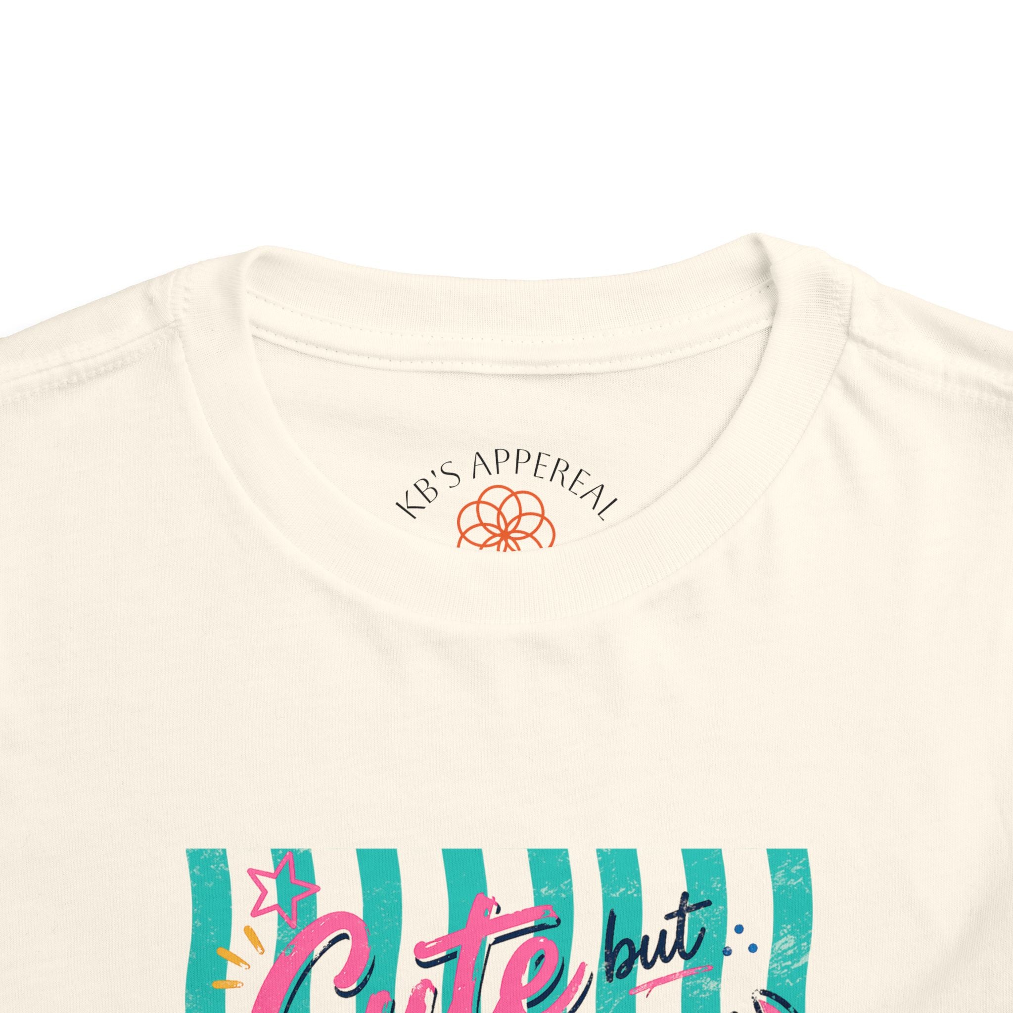Cute but Crabby Toddler Tee - Pink Crab Beach Graphic Shirt