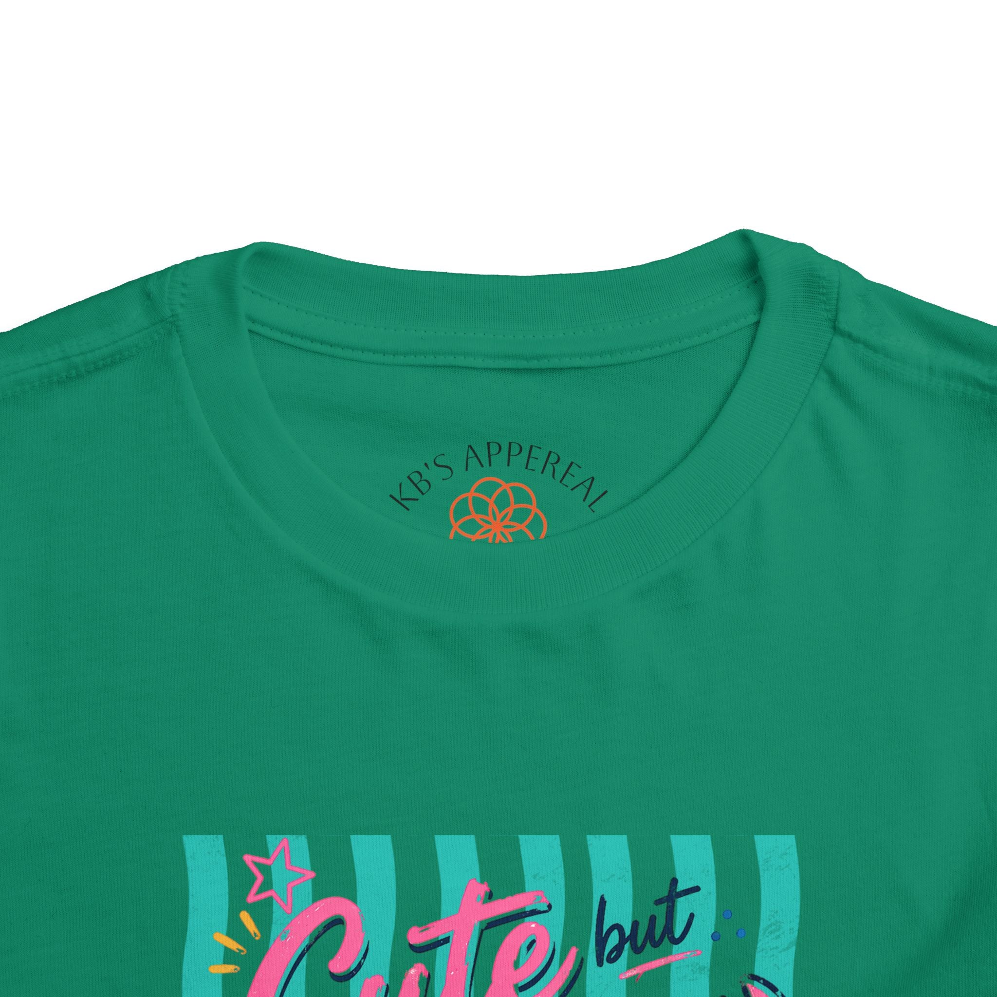 Cute but Crabby Toddler Tee - Pink Crab Beach Graphic Shirt