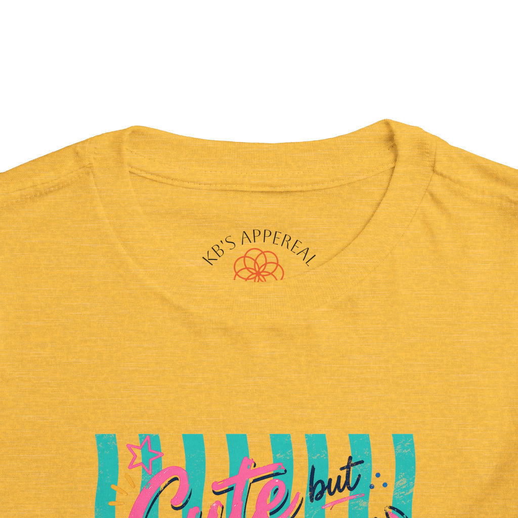 Cute but Crabby Toddler Tee - Pink Crab Beach Graphic Shirt