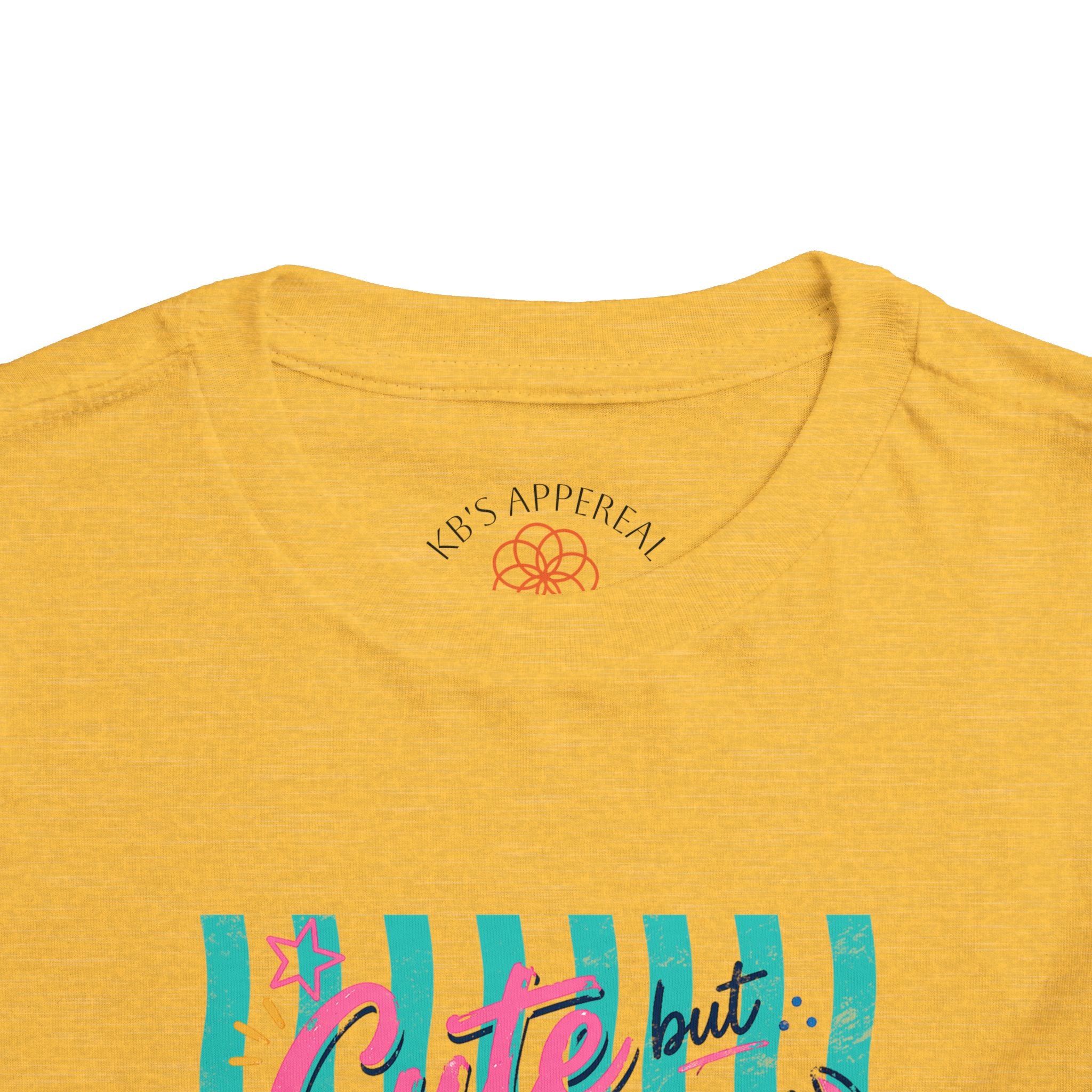 Cute but Crabby Toddler Tee - Pink Crab Beach Graphic Shirt